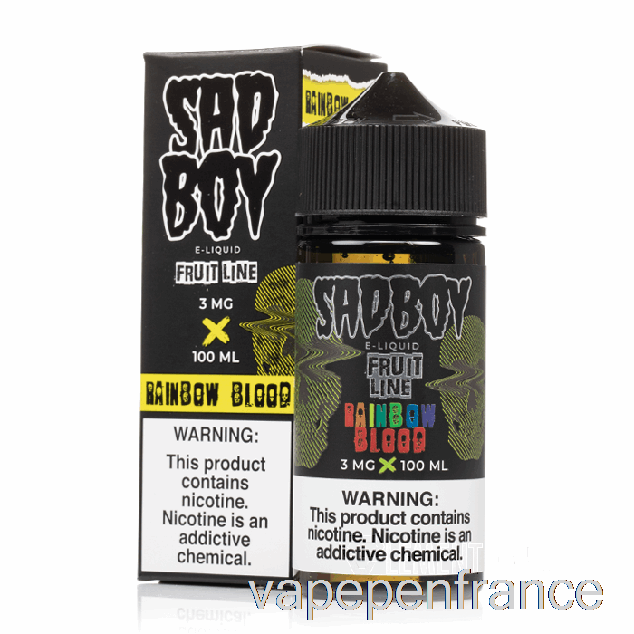 Sang Arc-en-ciel - Sadboy - Stylo Vape 100 Ml 3 Mg